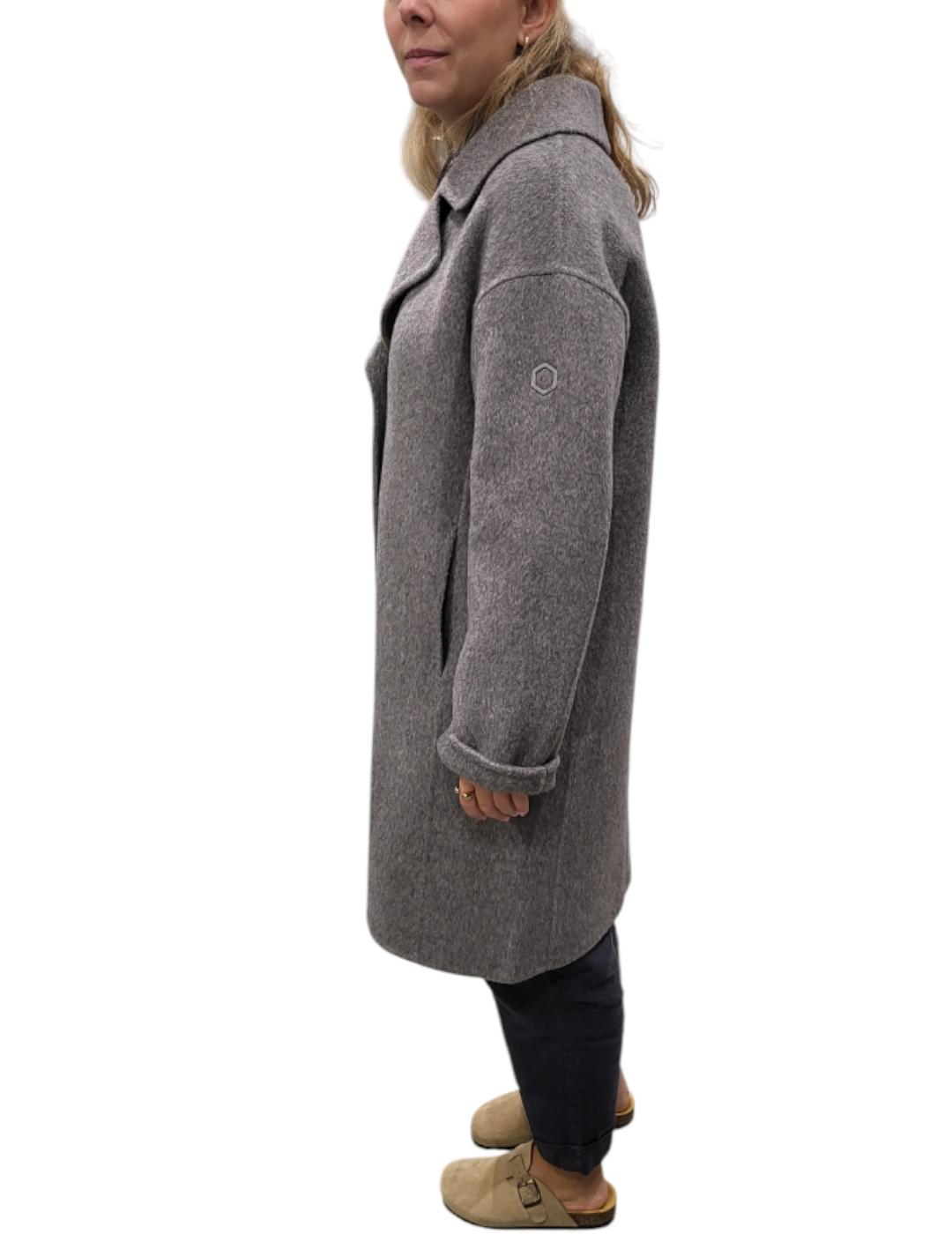 Abrigo Hox Corto Gris