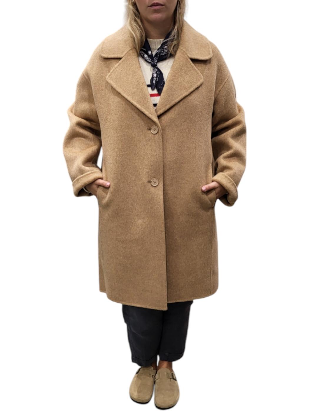 Abrigo Hox Corto Camel