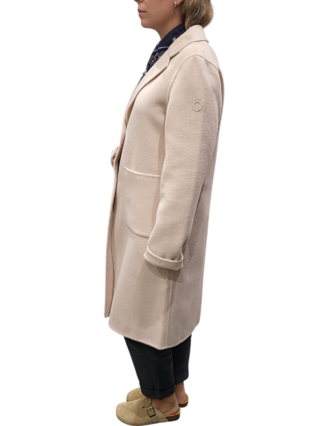 Abrigo Hox Largo Crudo