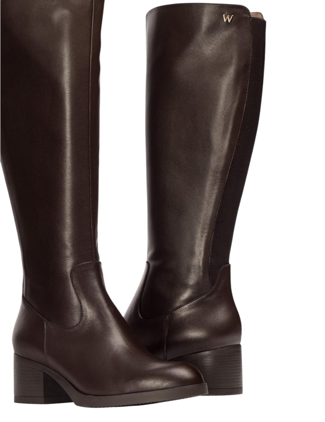 Bota Wonders Santafé Marrón