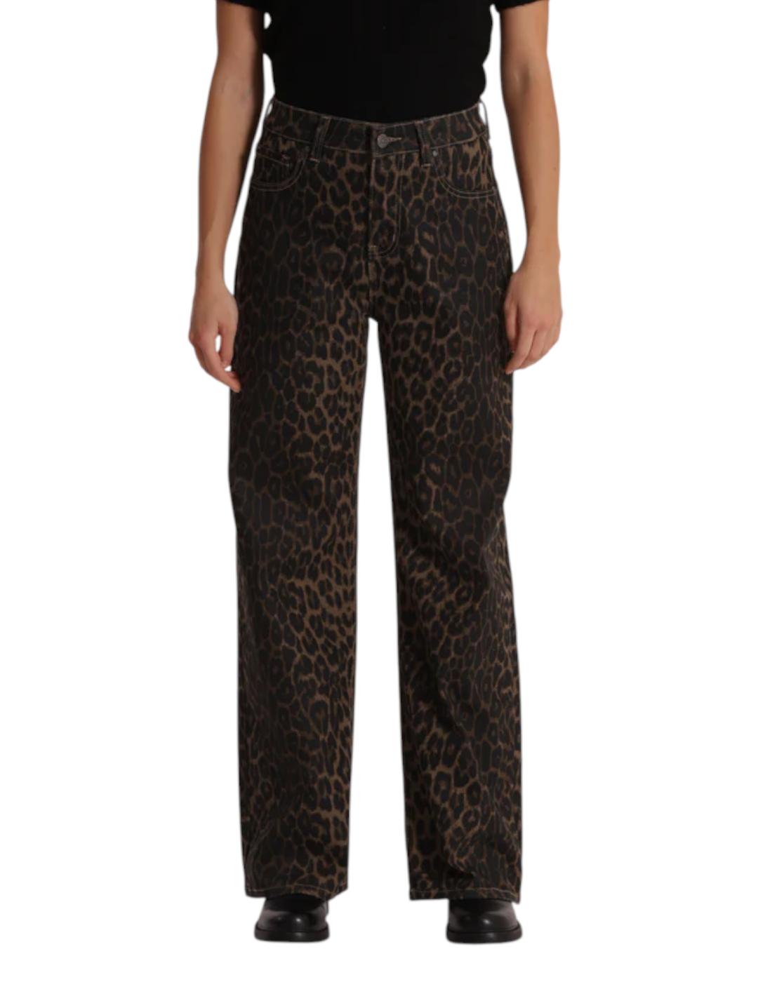 Pantalón Mimi-Muà Leopardo Camel