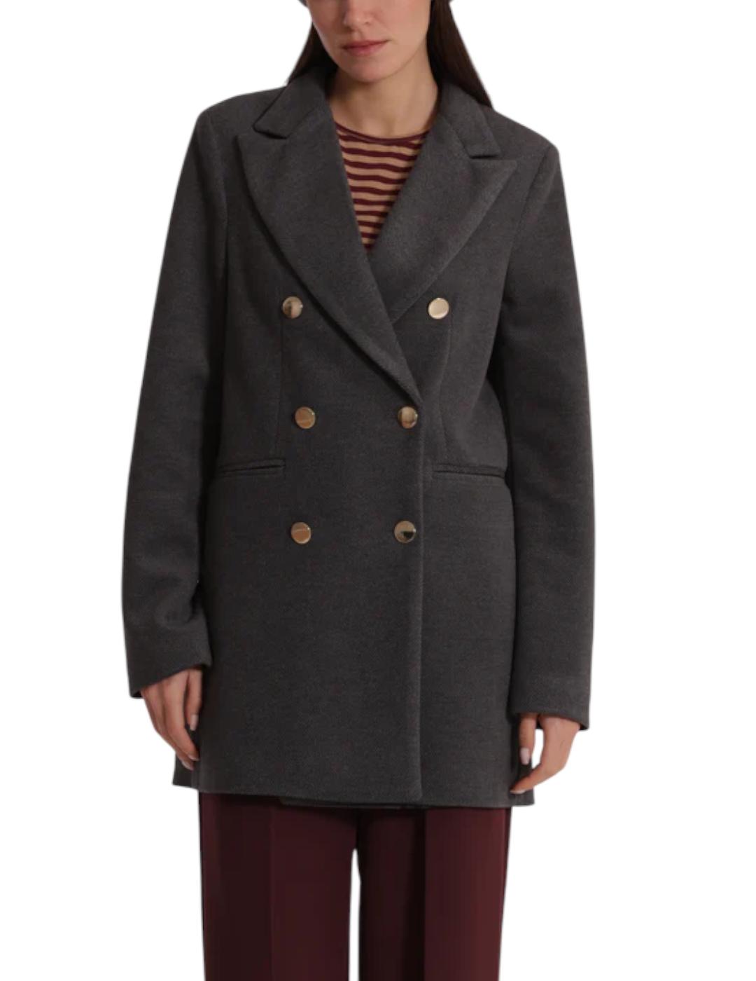 Abrigo Mimi-Muà Corto Gris