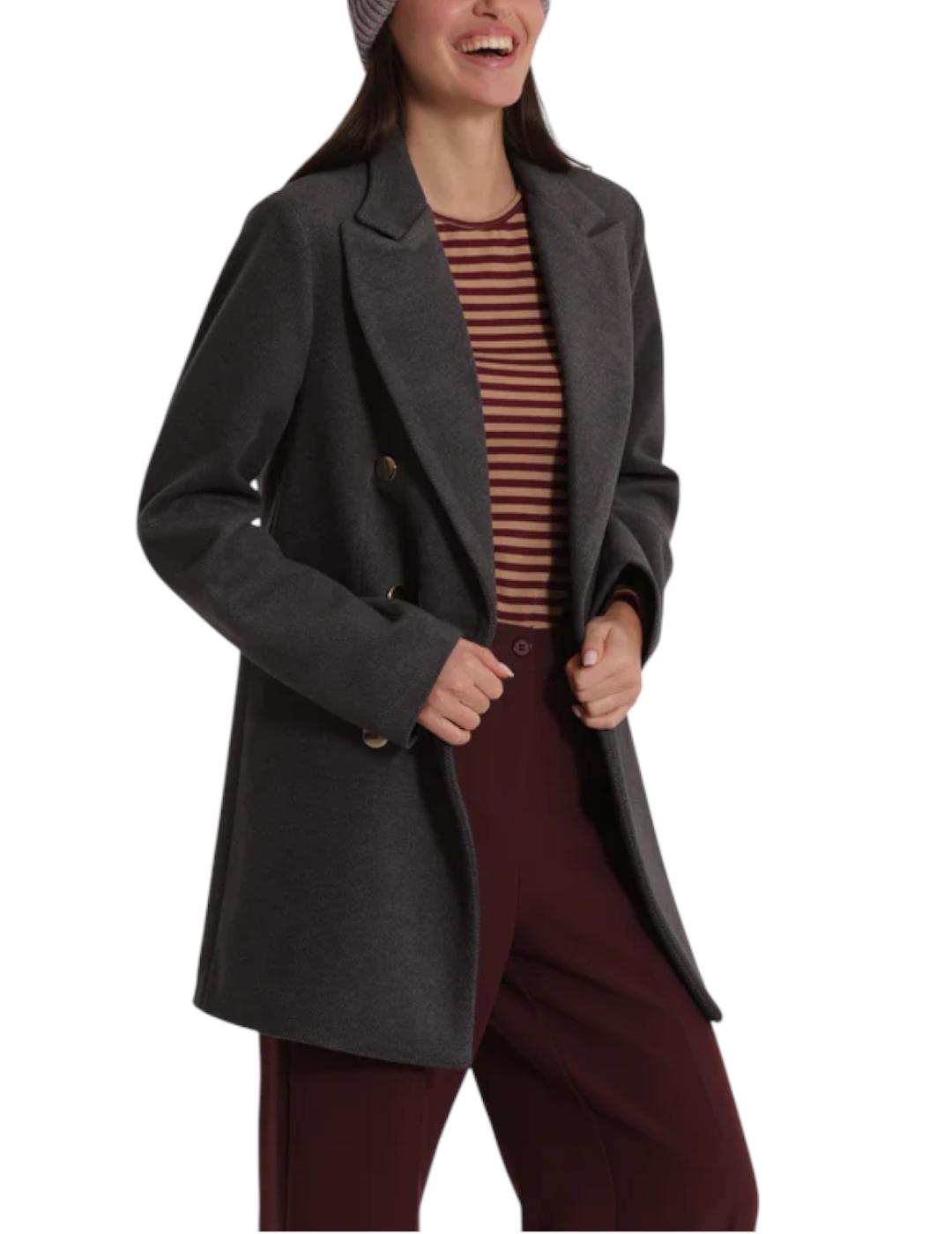 Abrigo Mimi-Muà Corto Gris