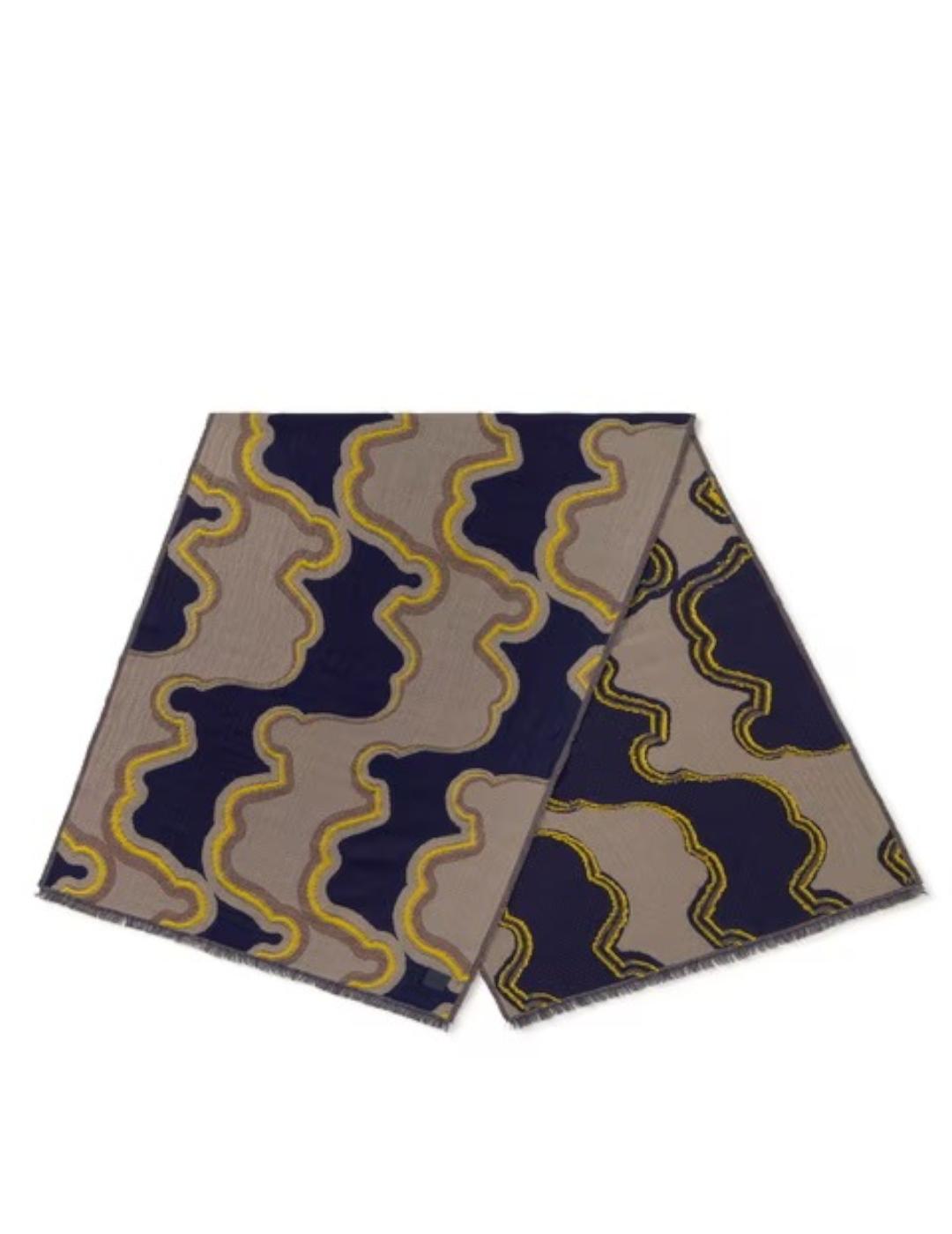 Foulard Tous Bears Waves Jacquard Topo
