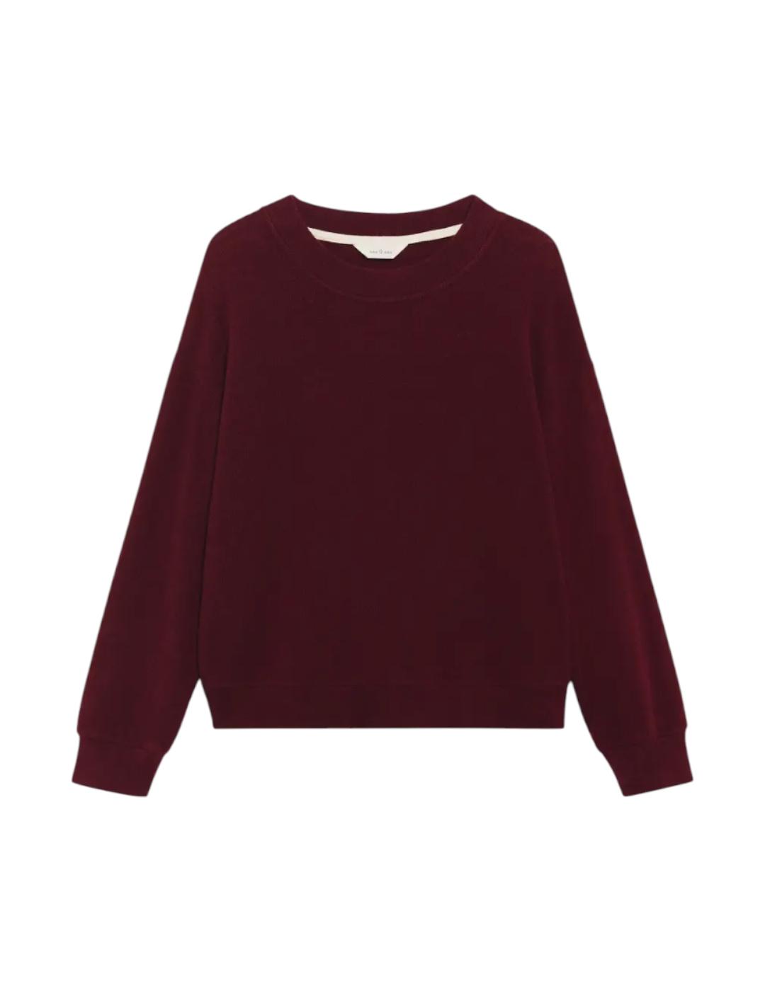 Sudadera ese O ese Berkeley Burdeos