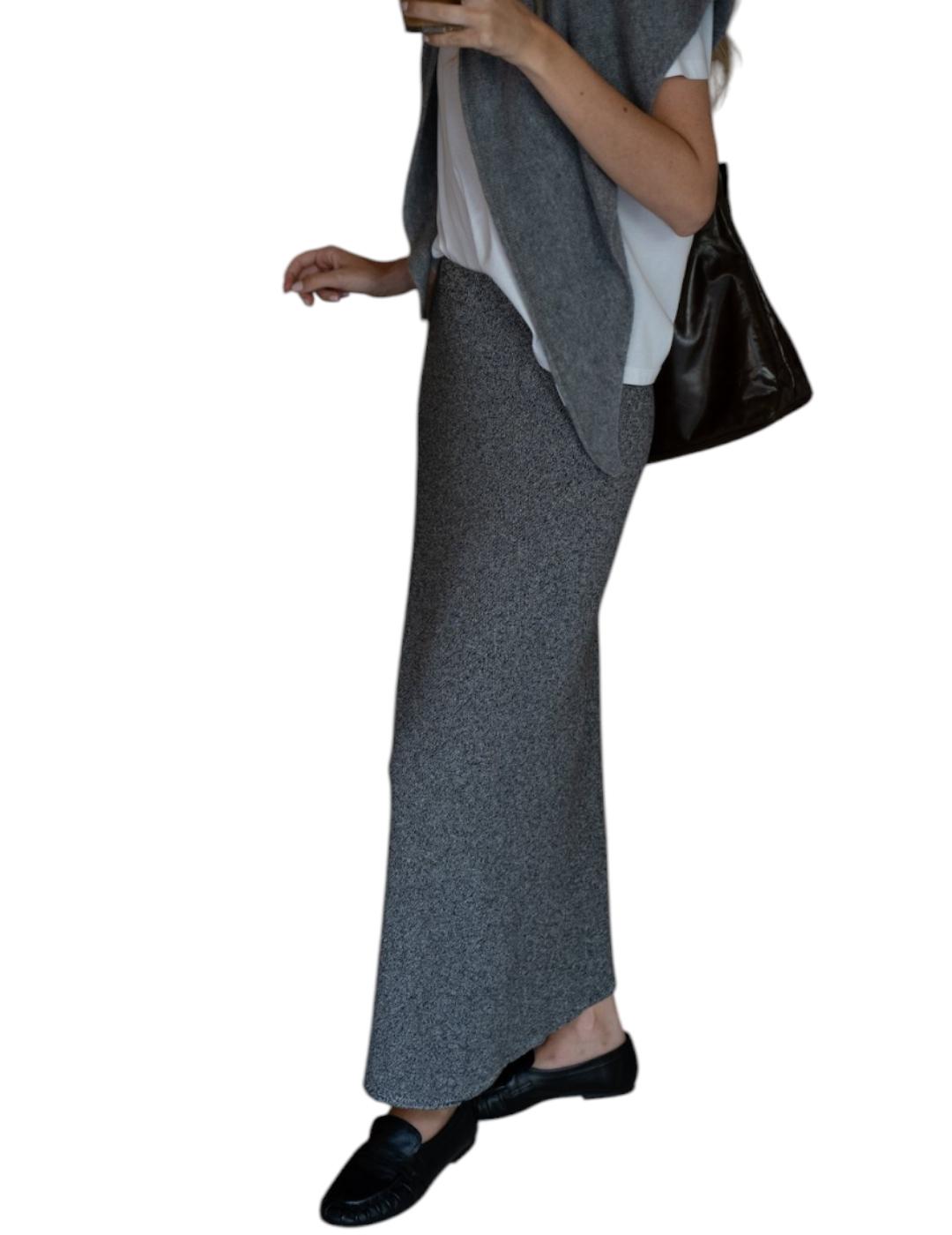 Falda ese O ese Rice Negro