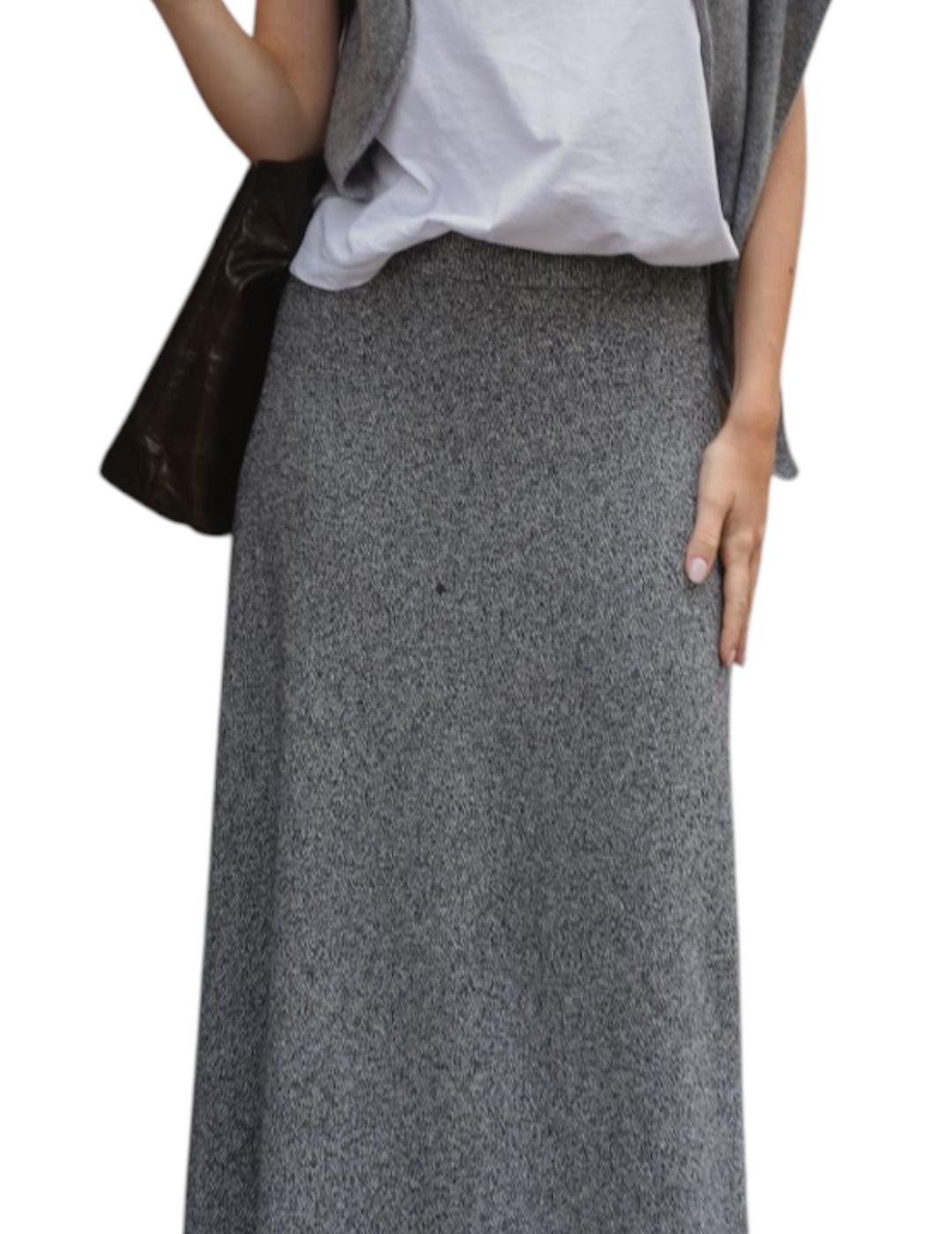 Falda ese O ese Rice Negro