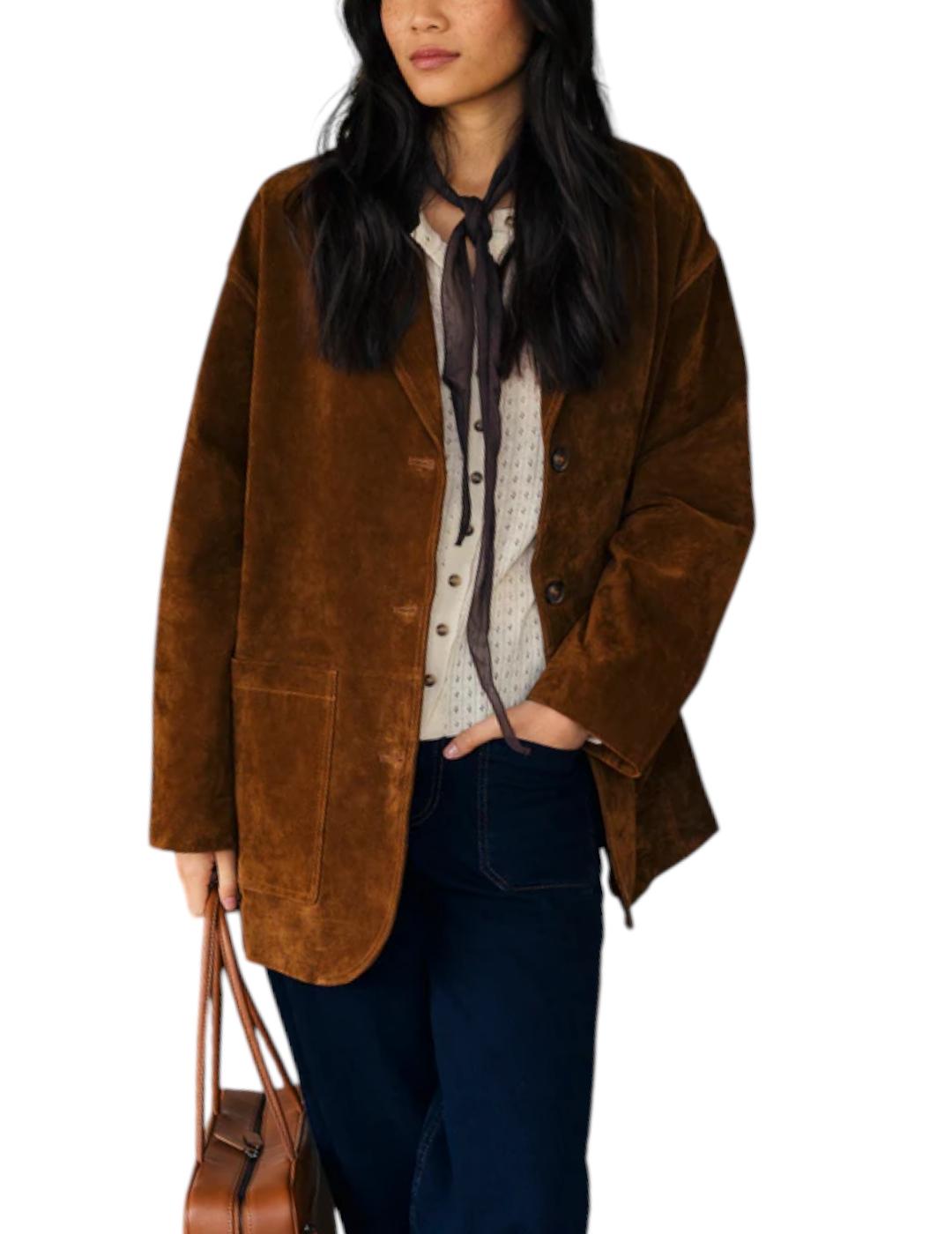 Americana Indi&cold Serraje Tabaco