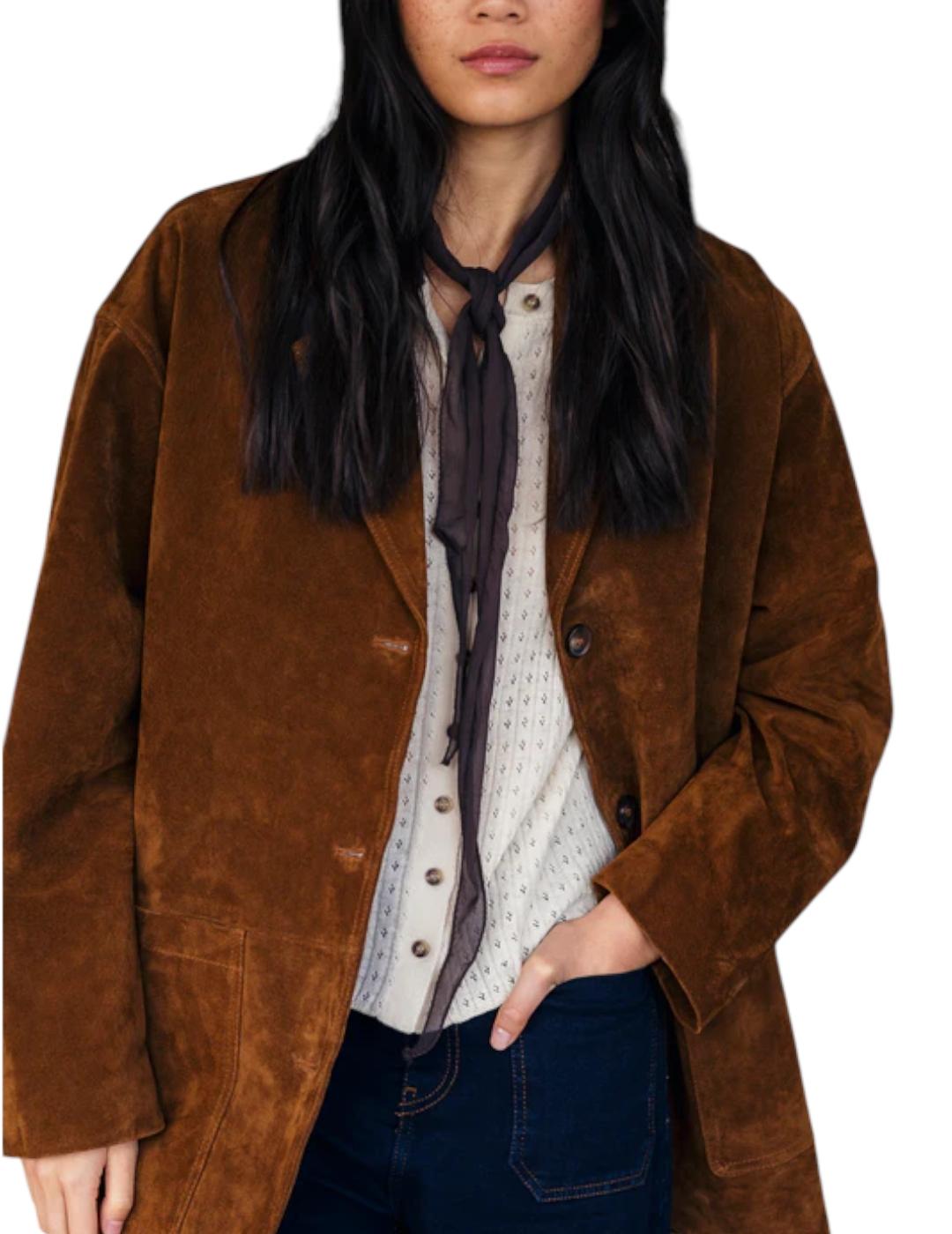 Americana Indi&cold Serraje Tabaco