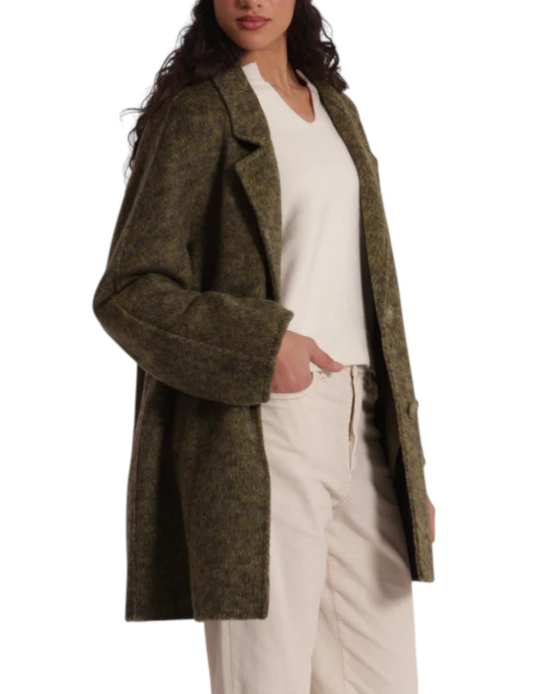 Abrigo Mimi-Muà Corto Lana Verde