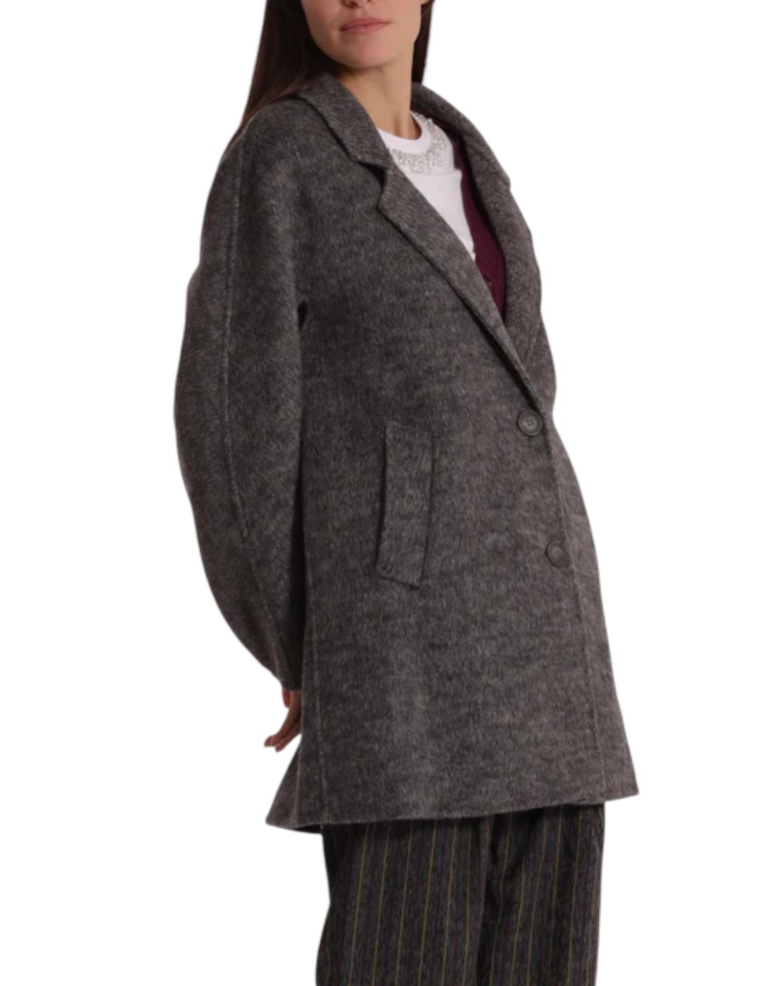 Abrigo Mimi-Muà Corto Lana Gris