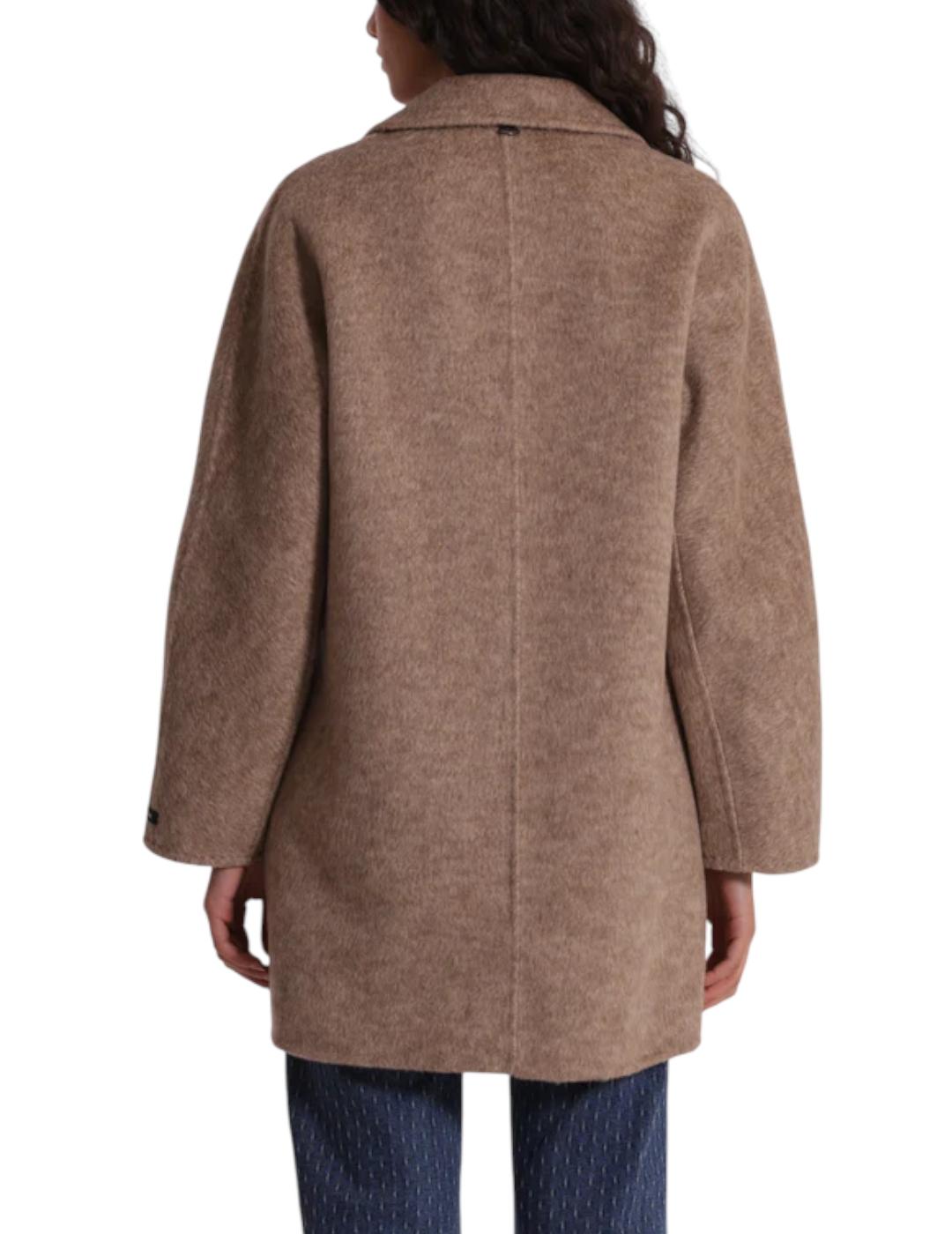 Abrigo Mimi-Muà Corto Lana Beige