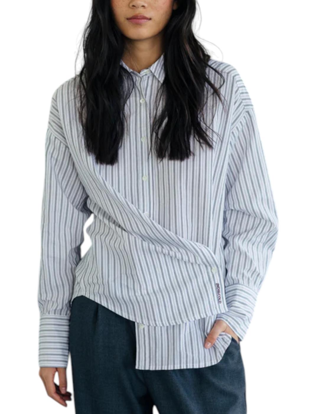 Camisa Indi&cold Rayas Blanca