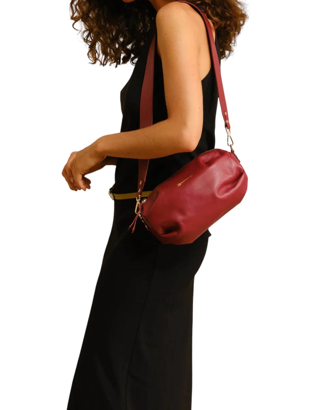 Bolso Mércules Wasp Large Burdeos