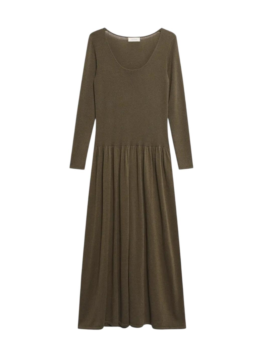 Vestido ese O ese Degas Verde