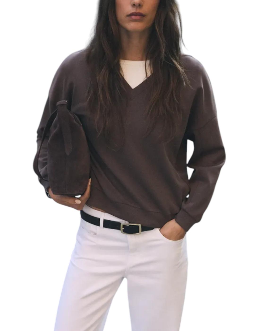 Sudadera ese O ese Mocca Marrón