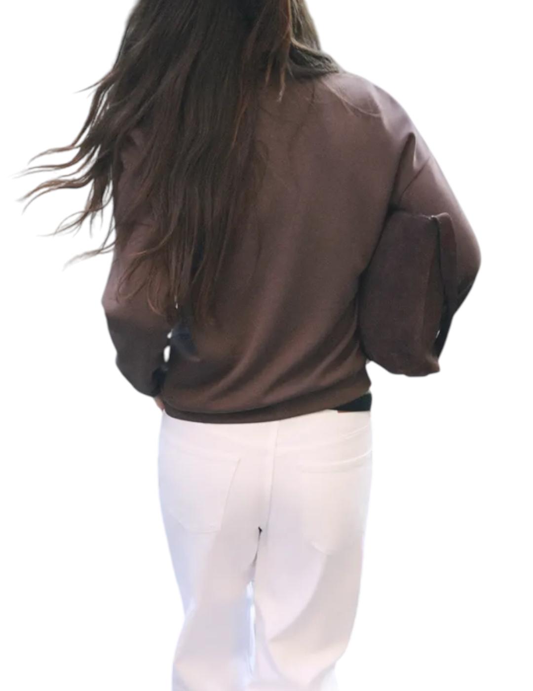 Sudadera ese O ese Mocca Marrón