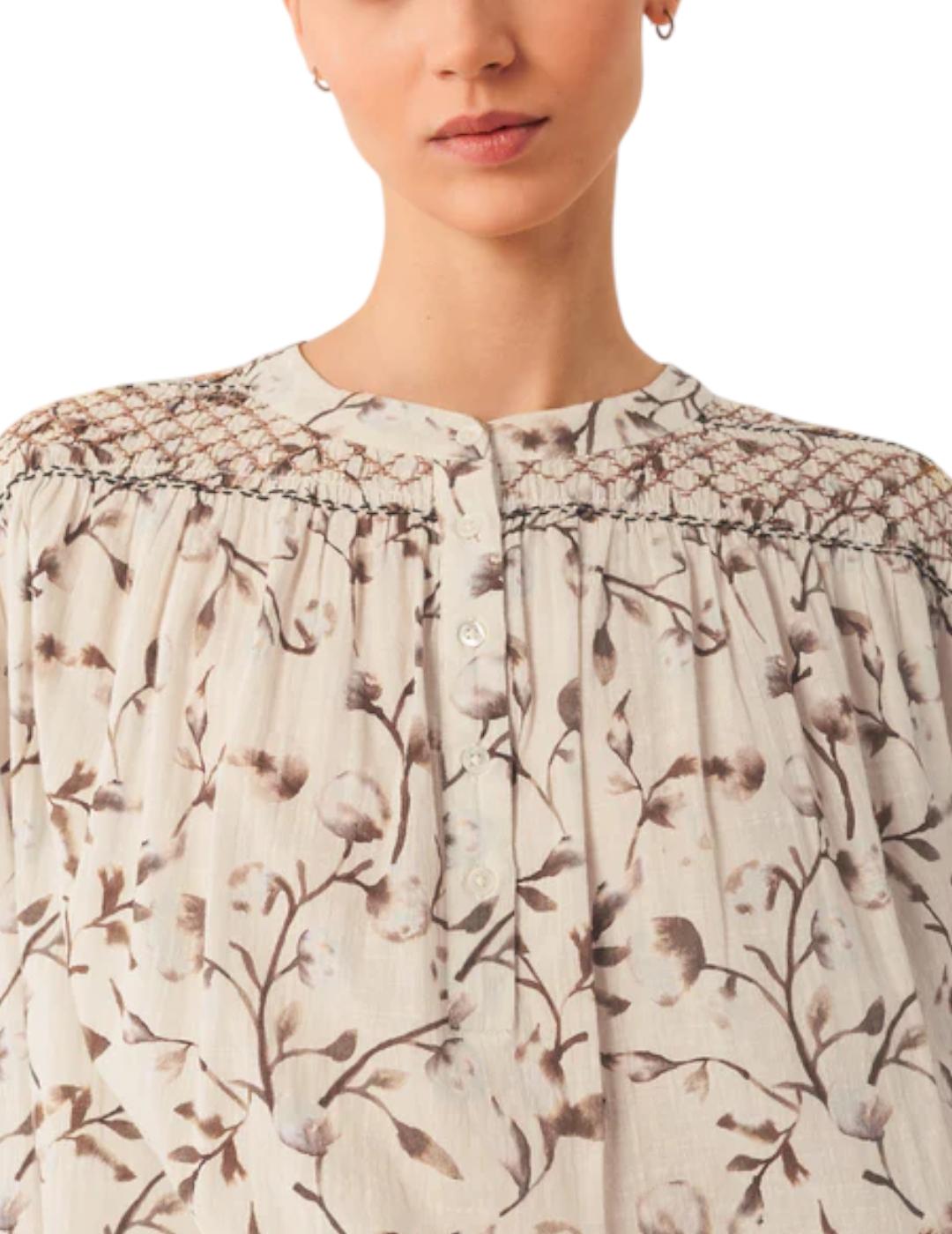 Blusa Indi&cold Smoke Marrón