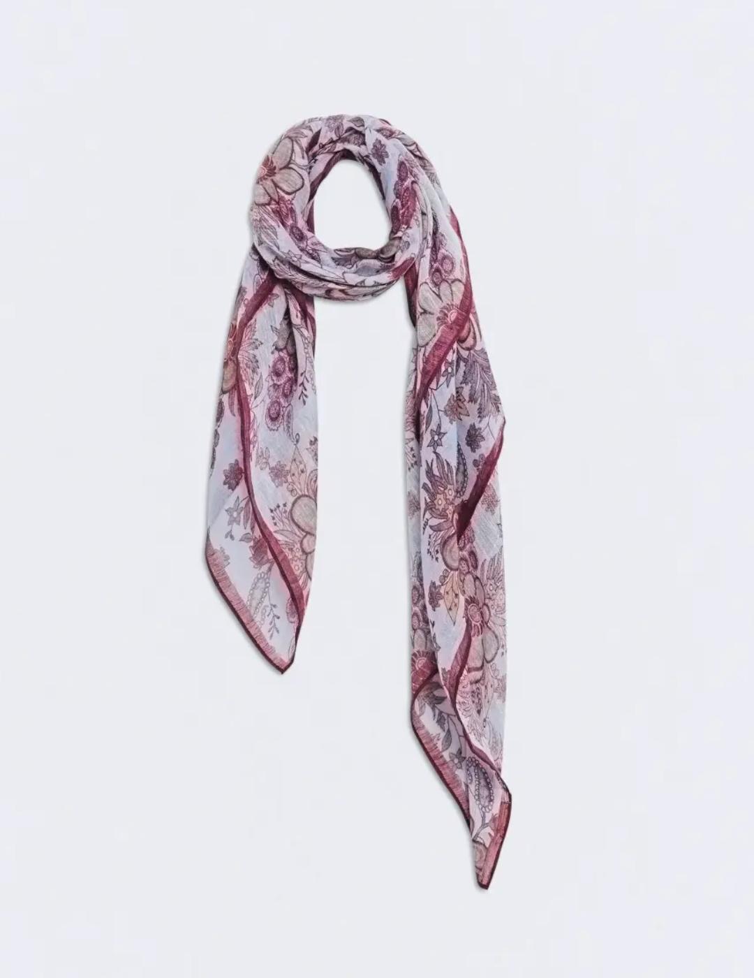 Foulard ese O ese Flowers Azul